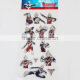2015 New Design Custom Cartoon Stickers for Kids/Eco-feirndly High-quality 3D Epoxy Sticker thumbnail-1