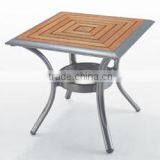 Outdoor Furniture Sling Table Brush Bronze Color thumbnail-2