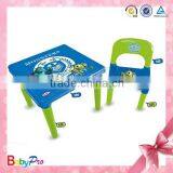 2015 Hot Sale Promotional Children Plastic Child Study Table And Chair Kids Folding Table And Chair