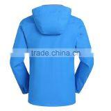 OEM Men Winter 10000mm Waterproof Blue Softshell Jacket thumbnail-3