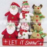 Hot Selling Christmas Decorate Plush Toy ,The Christmas Special ,Wholesale From China Plush Toy thumbnail-1