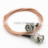 BNC Male Plug to BNC Male Plug RG316 Pigtail RF Jumper Cable 100cm