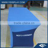 Single Layer Brown Elastic Velvet Table Cloth