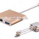 USB c type c connector to H-DMI USB3.0 type c female USB3.1 type C to h-dmi adapter