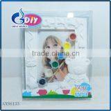 Kids Intelligent Diy Toy Unpainted Photo Frame Diy Ceramic Paint Kits