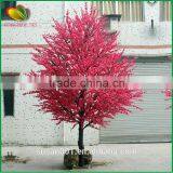 Home Decor Artificial Cherry Tree Bonsai Plastic Artifcial Cherry Blossom Tree thumbnail-3
