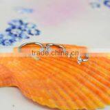 New Design Fashion Surgical Star Zircon Septum Piercing Horseshoes Hoop Nose Ring thumbnail-3