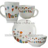 Popular spring ceramic dinnerware set