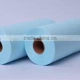 wood-pulp cleaning cloth in roll
