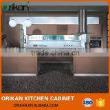 Foshan ORIKAN Brown Lacquer Kitchen Cabinet thumbnail-1