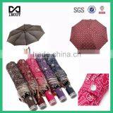 Xiamen Auto Open Close Rain 3 Folds Umbrella