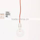 10.9-13 An Invigorating Colourful Cable and Simple A Stylish and Modern Hanging Light for Any Room Wire Pendant Light