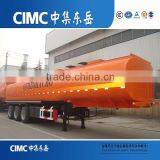 CIMC 36000l New Condition Diesel Fuel Tank Trailer , Tanker Semi Trailer thumbnail-1