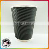 Wholesale High Quanlity 12oz Ripple Wall Coffee Paper Cup thumbnail-1