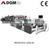 MEGAFOLD 1650SL High Speed 4 6 Corner Carton Automatic Folder Gluer Machine