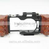 CAME-TV Rig For S Ony A6300 Camera Cage With Wooden Handle thumbnail-4