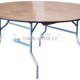 Plywood Round Folding Table