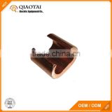 CT type crimp copper electrical cable clamp