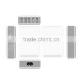 40W 8A 5 Port Smart Intelligent Desktop USB Wall Travel Charger Adapter Charging Station for Smart Phones and Tablet thumbnail-1