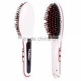 2016 New Arrive NASV Beauty Star Hair Straightener Brush Varity Color With Ceramic Rotataing and LCD Display Ionic Hair Straight thumbnail-4