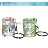 Customized Mini Tin Sharpener With Keychain