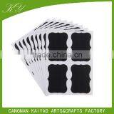 Black Custom Border Chalkboard Labels Includes Chalk Marker Stickers thumbnail-2