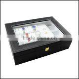 Leather Wooden Watch Packaging Box, Leather Gift Box for Watch