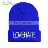 High Quality Pom Pom Cheap Custom Embroidery Winter Hat/Knitted Beanie/Knitted Hat thumbnail-3