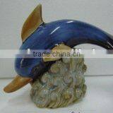 Blue Resin Dolphin thumbnail-1