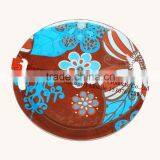 Melamine Round Tray With Ears thumbnail-1