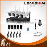 LS VISION security camera china dvr kit wireless ip camera memory card