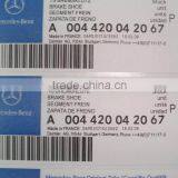 Professional Factory High Quality Gold Foil Stickers Self Adhesive Labels Stickers