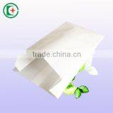 Flat Bottom White Kraft Food Grade Paper Bag