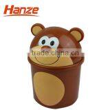 Animal Shape Plastic Desk Trash Can/waste Bin thumbnail-4