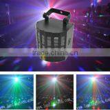 LE5158RG DerbyLaser 10pcs*3W RGBYW Laser RG 20 Gobos DMX Butterfly Magic Led+laser Light