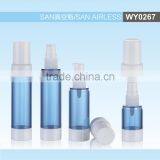 WY0267 20ml 40ml 50ml SAN Airless Bottle, Round Shape SAN Lotion Lottle thumbnail-1