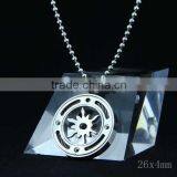 Fashion Design Natural Fine Citrine Siver Pendant For Men and Women thumbnail-2