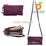 Hot Selling Light Color Small Leather Purses and Cellphone Shoulder Bag for Girls