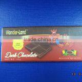 100% Pure Natural Premium-Quality Dark Chocolate 45g - OEM Services Welcomed FMCG products