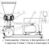 Factory Direct Supply Flat Die Diesel Small Pellet Press thumbnail-2