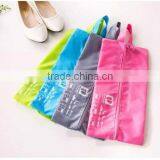 Portable Waterproof Multi-function Nylon Travel Shoe Bags With Zipper Closure