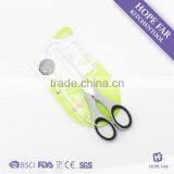 0200088 Comfortable Rubber Handle Students Cutting Scissors thumbnail-1