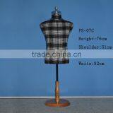 Tartan Check Fabric Male Mannequin Display For Sale thumbnail-1