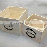Wooden Storage Crates Without Lids for Fruit and Vegetable thumbnail-5