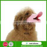 Duck Mouth Shape Silicone Dog Muzzle,Silicone Dog Mouth Mask,Pet Dog Muzzle thumbnail-2