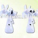 Cheap Plastic Mini Handy Dynamo Fan With Sprayer for Kids in Summer thumbnail-3