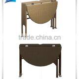 Home Rattan Folding Aluminum Dining Table for Wholesale Furniture From China thumbnail-2