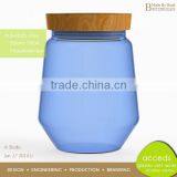 Custom Made Pyrex Glass Thermal Cheap Mason Jar With Handles thumbnail-2