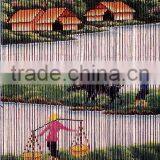 High Quality Best Selling Bamboo Door Curtain With Rice Fields in Viet Nam thumbnail-1