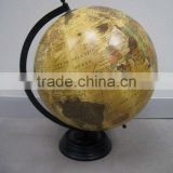 Educational Globe with metal base, Rotating World Globe, Unique World Globe, Table World Globe,